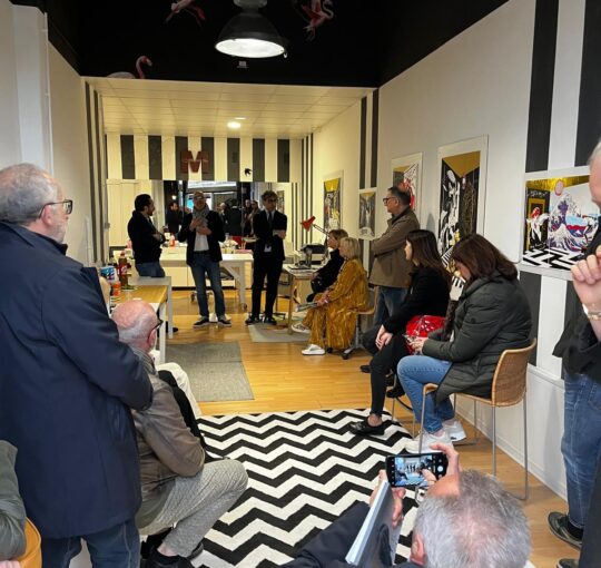 Visita all’atelier di Sante Muro