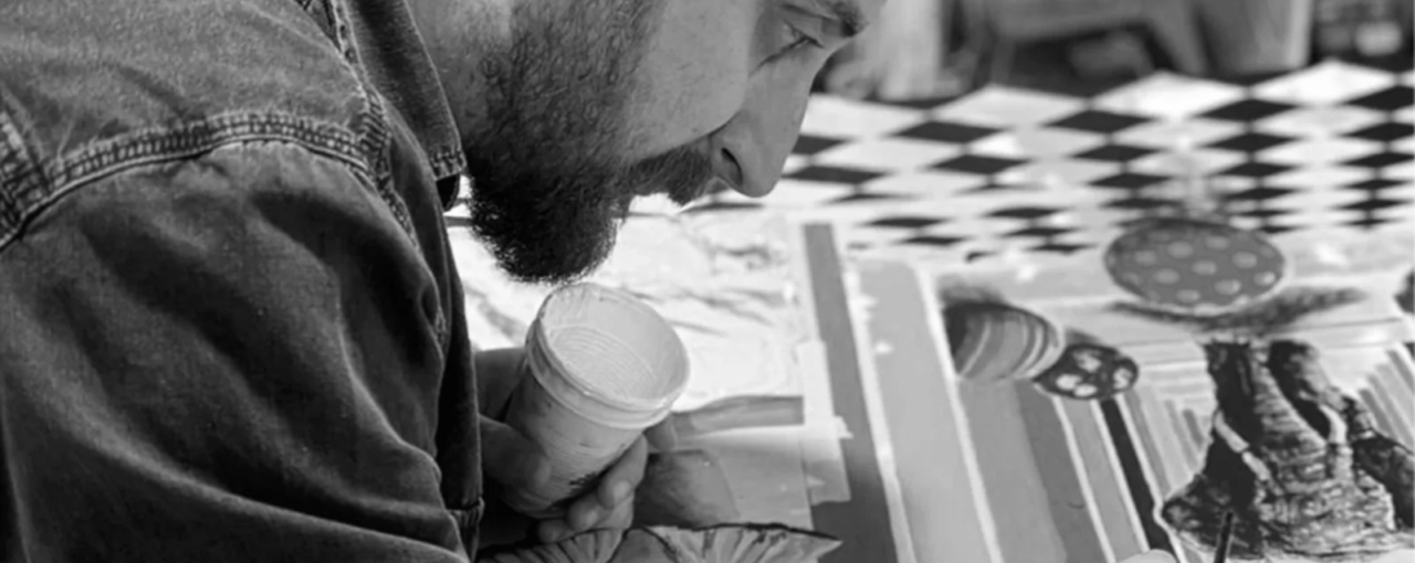 Pretty - Heads to Italy to meet artist and muralist Sante Muro